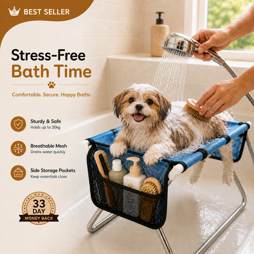 FloofBath™ Pet Bathing & Grooming Table — Upgraded Version